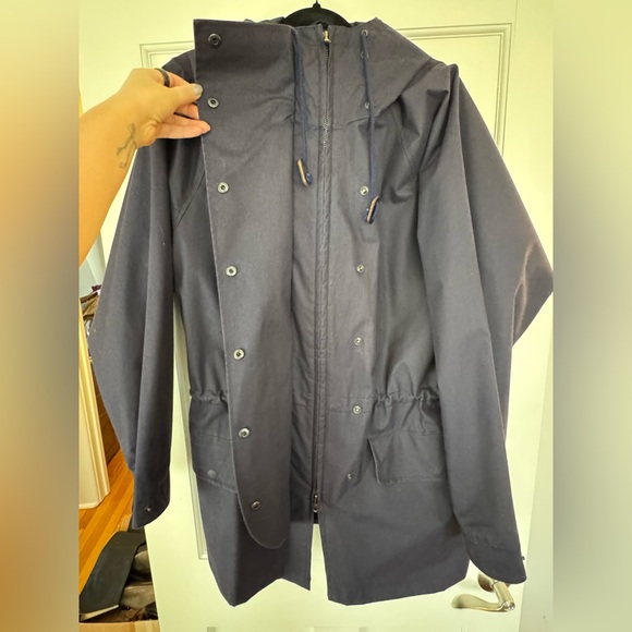 Vintage Polo Ralph Lauren Navy Rain Coat - Picture 4 of 5